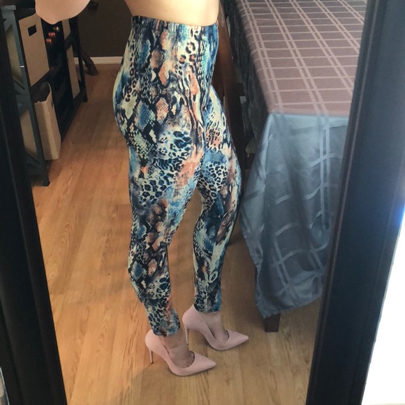 close clear out Animal Print High Waisted - Picture 4 of 8